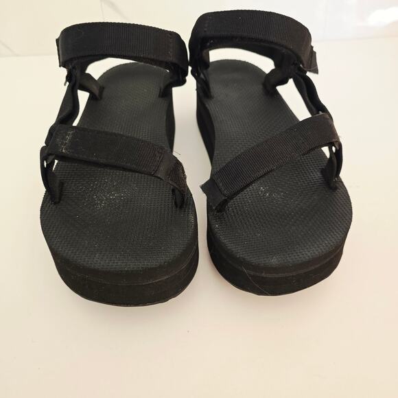 Teva Flatform Universal Sandal Black Size 9 - Picture 3 of 8